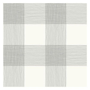Magnolia Home Wallpaper Double Roll / Black/Gray Magnolia Home Common Thread Sure Strip Wallpaper