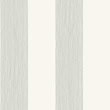 Load image into Gallery viewer, Magnolia Home Wallpaper Double Roll / Black Magnolia Home Thread Stripe Sure Strip Wallpaper Double Roll