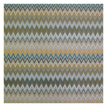 Load image into Gallery viewer, Missoni Home Wallpaper Double Roll / Blue/Gray Missoni Home Zig Zag Multicolore Unpasted Wallpaper
