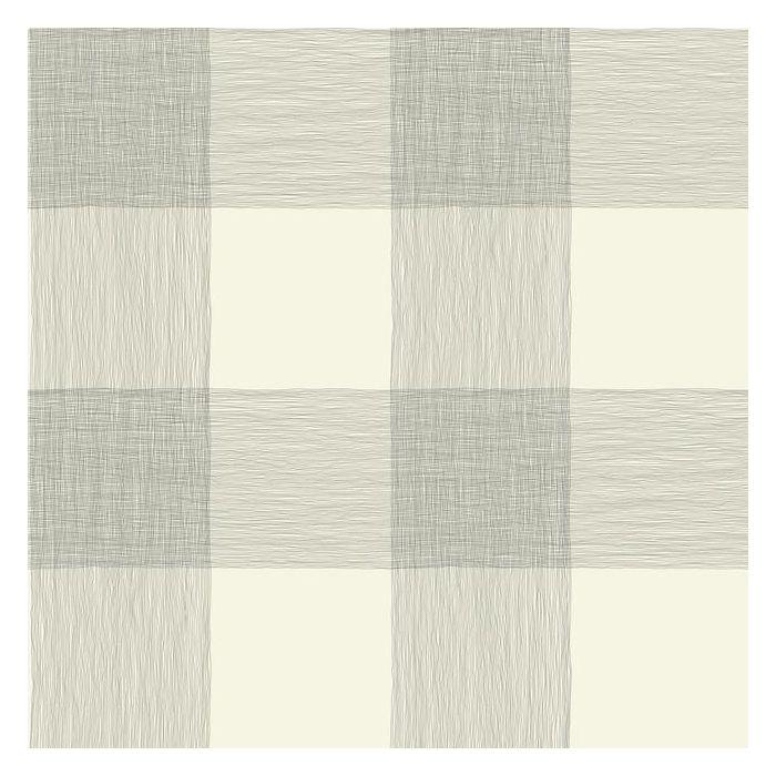 Magnolia Home Wallpaper Double Roll / Cream/Black Magnolia Home Common Thread Sure Strip Wallpaper