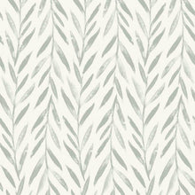 Load image into Gallery viewer, Magnolia Home Wallpaper Double Roll / Grey Magnolia Home Willow Sure Strip Wallpaper Double Roll