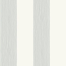 Load image into Gallery viewer, Magnolia Home Wallpaper Double Roll / Navy Magnolia Home Thread Stripe Sure Strip Wallpaper Double Roll