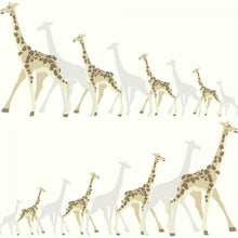 Load image into Gallery viewer, DwellStudio Wallpaper Double Roll / Neutral/Gray DwellStudio Giraffes Sure Strip Wallpaper Double Roll