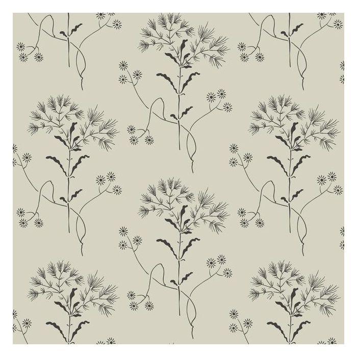 Magnolia Home Wallpaper Double Roll / Taupe Magnolia Home Wildflower Sure Strip Wallpaper Double Roll