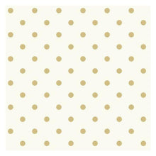 Load image into Gallery viewer, Magnolia Home Wallpaper Double Roll / White/Off White Magnolia Home Dots On Dots Sure Strip Wallpaper Double Roll