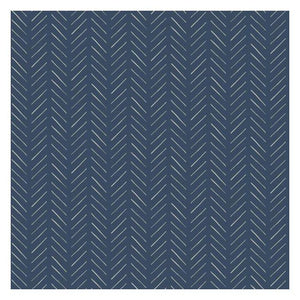Magnolia Home Wallpaper Double Roll / White On Navy Magnolia Home Pick-Up Sticks Sure Strip Wallpaper Double Roll