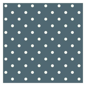 Magnolia Home Wallpaper Double Roll / White/Peacock Magnolia Home Dots On Dots Sure Strip Wallpaper Double Roll