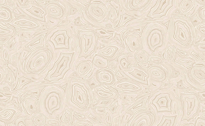 Fornasetti Wallpaper Fornasetti Malachite Wallpaper - Parchment & Gold