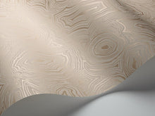 Load image into Gallery viewer, Fornasetti Wallpaper Fornasetti Malachite Wallpaper - Parchment &amp; Gold