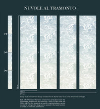 Load image into Gallery viewer, Fornasetti Wallpaper Fornasetti Nuvole Al Tramonto Wallpaper - Dawn