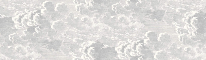 Fornasetti Wallpaper Fornasetti Nuvolette Wallpaper - Soot and Snow