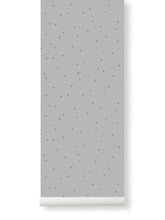 Load image into Gallery viewer, Ferm Living Wallpaper Grey Ferm Living Wallpaper - Dot