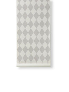 Ferm Living Wallpaper Grey Ferm Living Wallpaper - Harlequin