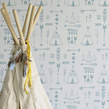 Load image into Gallery viewer, Hibou Home Wallpaper Hibou Home Teepees Wallpaper