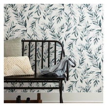 Load image into Gallery viewer, Magnolia Home Wallpaper Magnolia Home Olive Branch Premium Peel and Stick Wallpaper