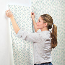 Load image into Gallery viewer, Magnolia Home Wallpaper Magnolia Home Willow Sure Strip Wallpaper Double Roll