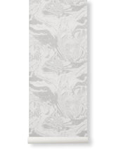 Load image into Gallery viewer, Ferm Living Wallpaper Marbling - Beige Ferm Living Wallpaper - Marbling