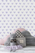 Load image into Gallery viewer, Marley+Malek Wallpaper Marley+Malek Love Lavender Wallpaper
