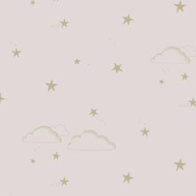 Load image into Gallery viewer, Hibou Home Wallpaper Pale Rose/ Gold Hibou Home Starry Sky Wallpaper