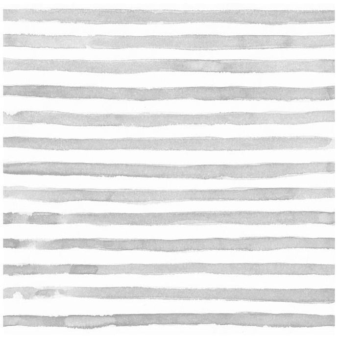 Wallpaper - Anewall Watercolor Horizontal Stripe Wallpaper