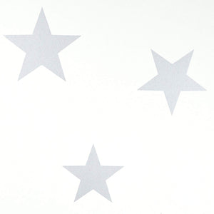 Hibou Home Wallpaper SILVER/WHITE Hibou Home Stars Wallpaper