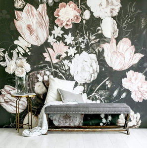 Anewall Wallpaper Wallpaper: Pre-pasted - 150”(W) x 108”(H) Anewall Blossoms Wallpaper