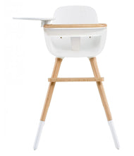 Load image into Gallery viewer, Micuna White/Natural / One Size Ovo Max Luxe High Chair