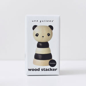 Blue Ribbon Wood Stacker - Panda