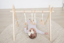 Load image into Gallery viewer, Poppyseed Play Wooden Baby Gyms Poppyseed Play Wooden Baby Gym + White Toys