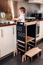Load image into Gallery viewer, My Mini Home Wooden Toys Black My Mini Home My Mini Kitchen Helper