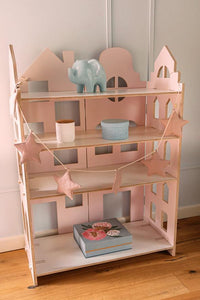 My Mini Home Wooden Toys Pink My Mini Home My Mini Dollhouse