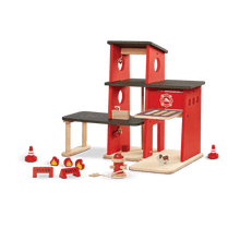 Load image into Gallery viewer, PlanToys USA Wooden Toys PlanToys Fire Station