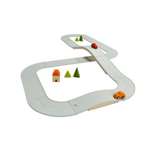 Load image into Gallery viewer, PlanToys USA Wooden Toys PlanToys Rubber Road &amp; Rail Set – Large