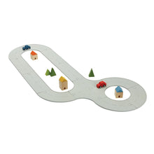 Load image into Gallery viewer, PlanToys USA Wooden Toys PlanToys Rubber Road &amp; Rail Set - Medium