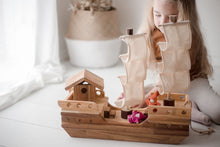Load image into Gallery viewer, Qtoys Wooden Toys Qtoys Wooden pirate ship