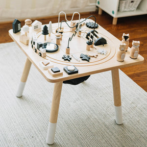Wonder and Wise Wooden Toys Wonder and Wise Awesome Activity Table by Wonder and Wise